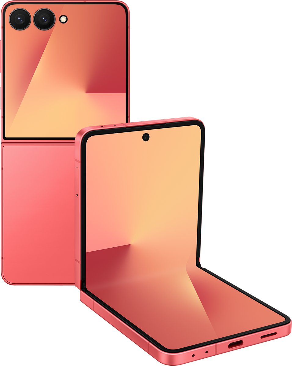 Samsung Galaxy Z Flip7 5G 12GB RAM 512GB Coral Red