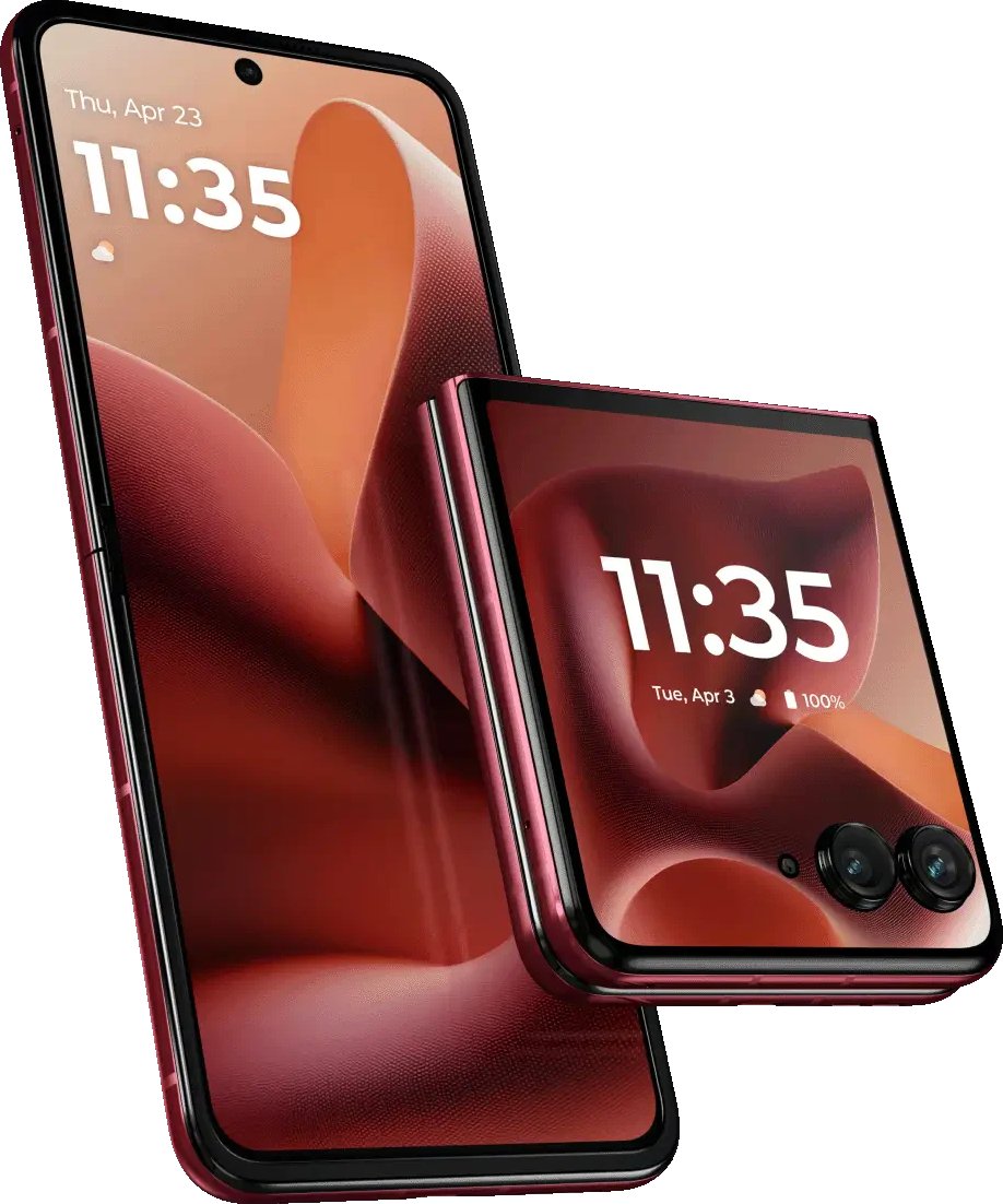 Motorola Razr 60 Ultra 5G 16GB RAM 512GB  Pantone Rio Red