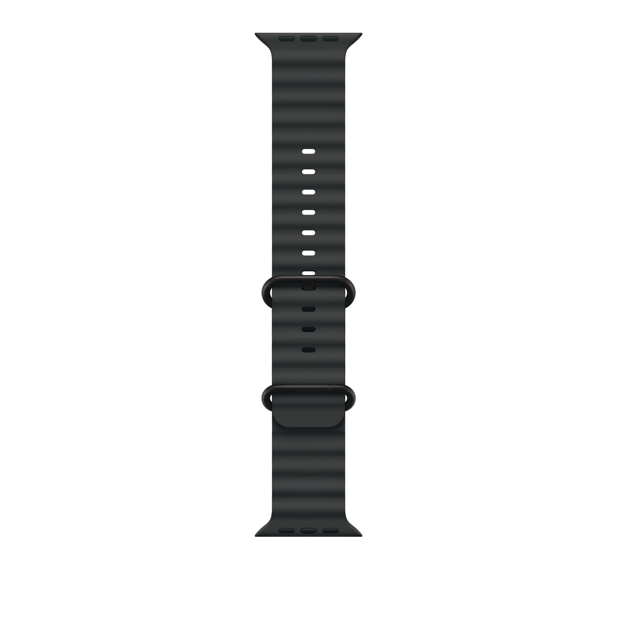 Apple Watch Ultra 3 Cellular 49mm Black Titanium Case with Black Ocean Band - Image 3