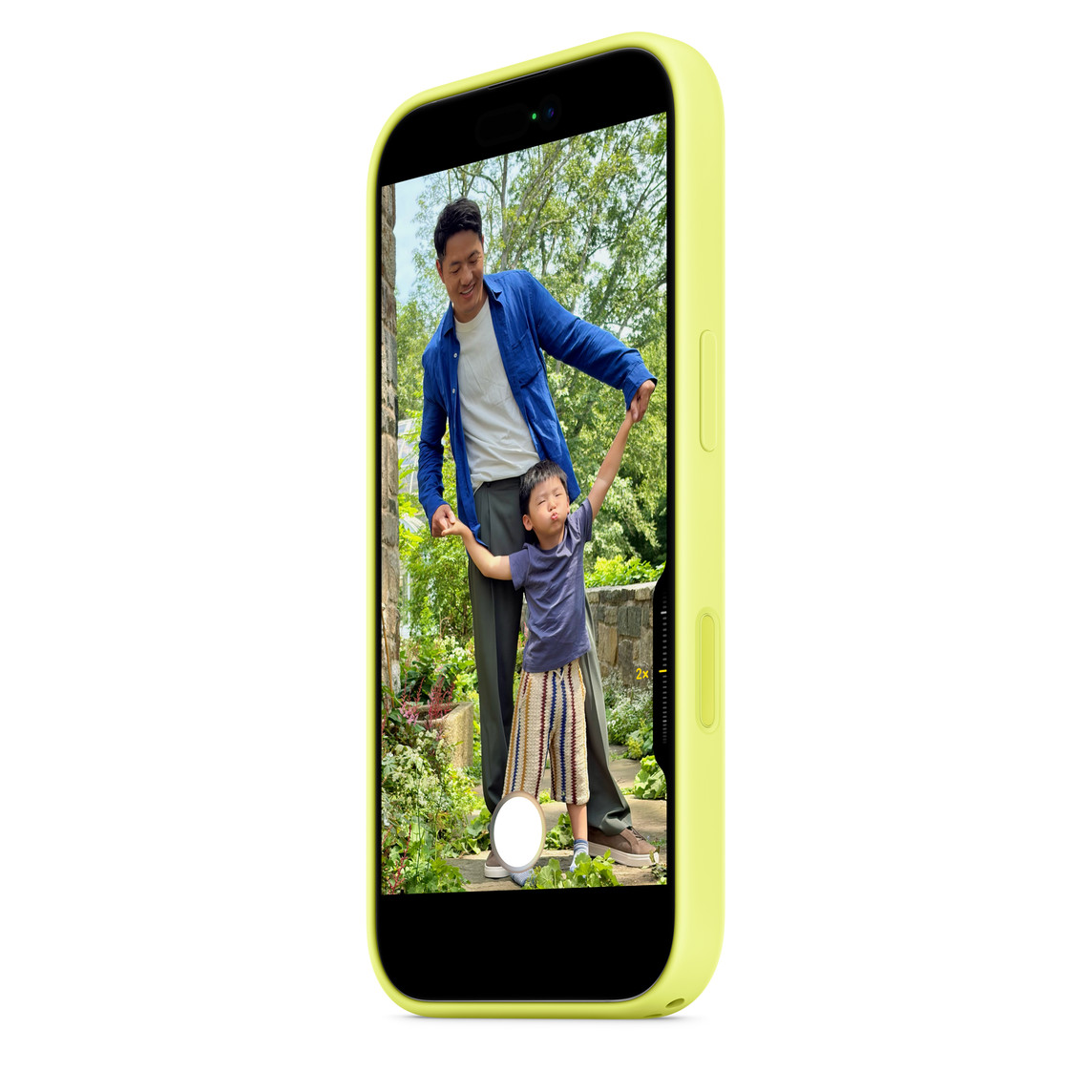 Apple iPhone 17 Silicone Case with MagSafe Neon Yellow - Image 3