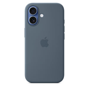 Apple iPhone 17 Silicone Case with MagSafe Anchor Blue