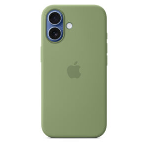 Apple iPhone 17 Silicone Case with MagSafe Light Moss