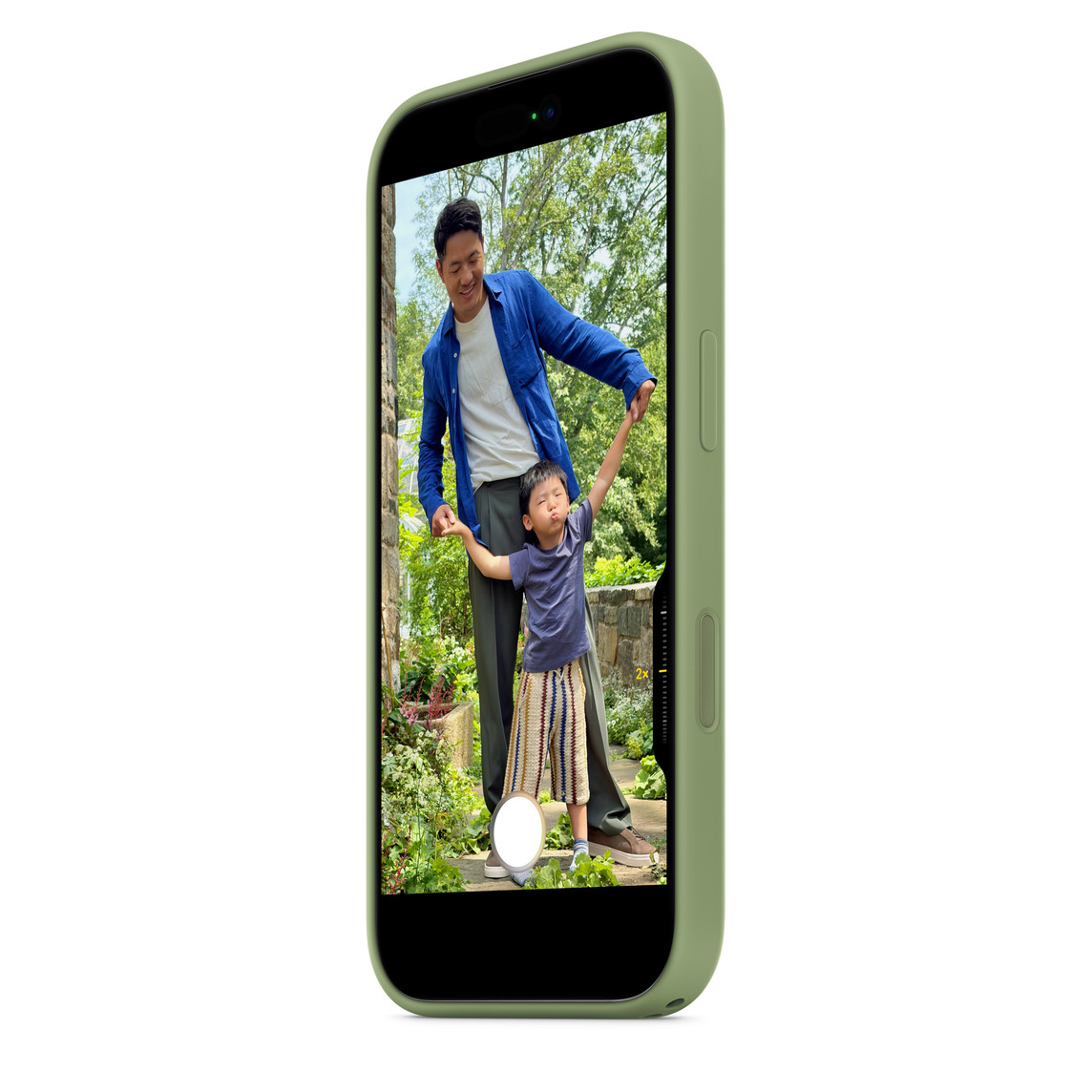 Apple iPhone 17 Silicone Case with MagSafe Light Moss - Image 5