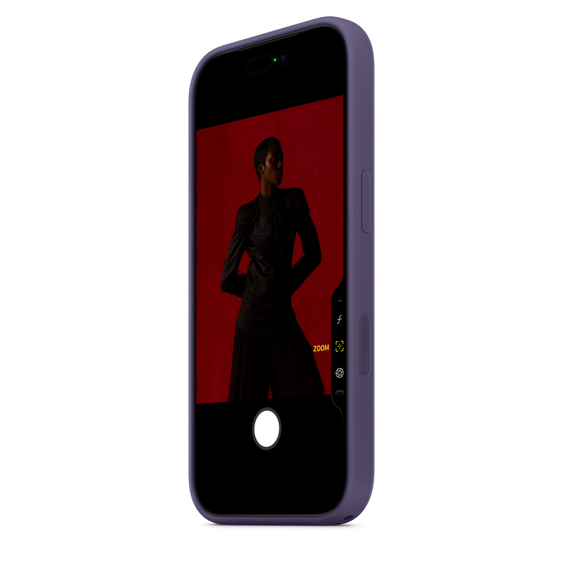 Apple iPhone 17 Pro Silicone Case with MagSafe Purple Fog - Image 3