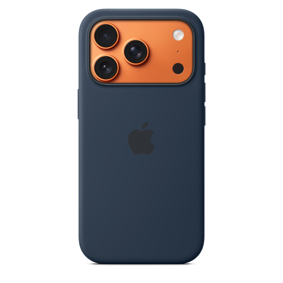 Apple iPhone 17 Pro Silicone Case with MagSafe Midnight - Image 4