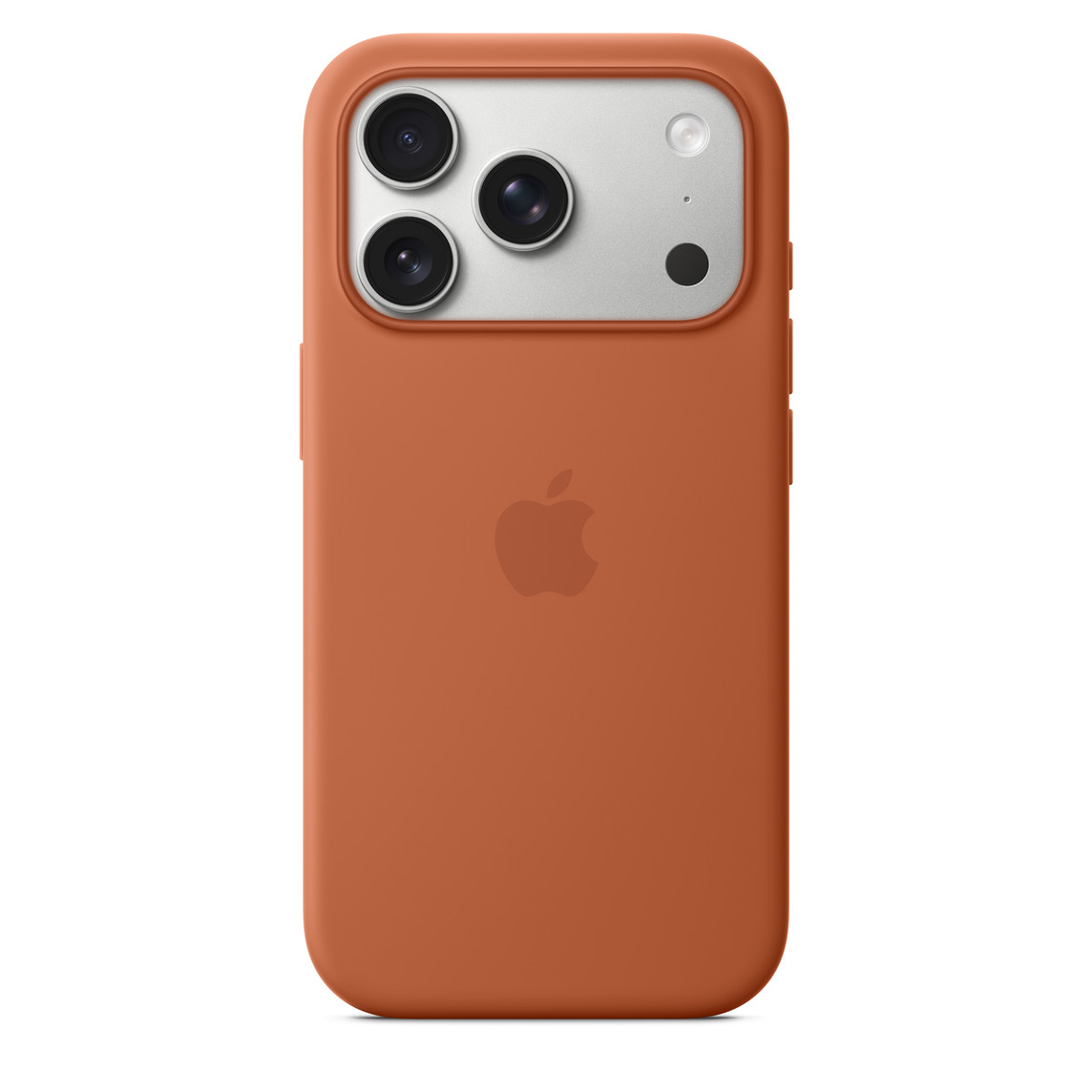Apple iPhone 17 Pro Silicone Case with MagSafe Terra Cotta - Image 3