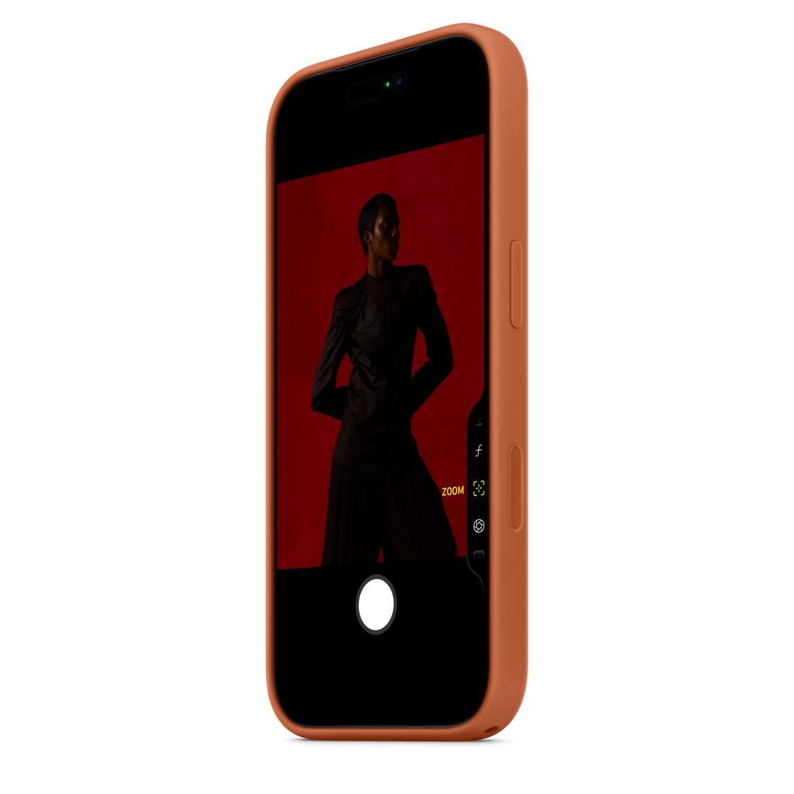 Apple iPhone 17 Pro Silicone Case with MagSafe Terra Cotta - Image 4