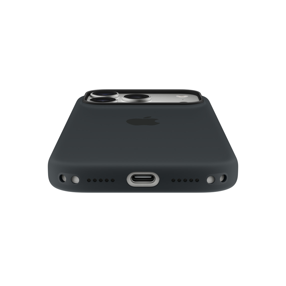 Apple iPhone 17 Pro Silicone Case with MagSafe Black - Image 4