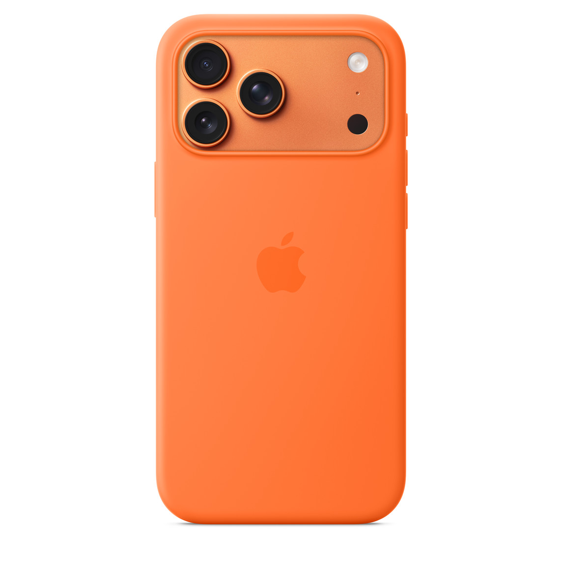 Apple iPhone 17 Pro Max Silicone Case with MagSafe Orange