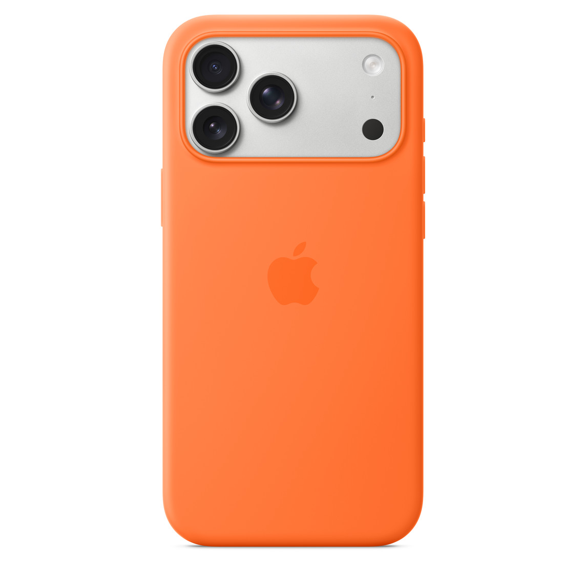 Apple iPhone 17 Pro Max Silicone Case with MagSafe Orange - Image 3