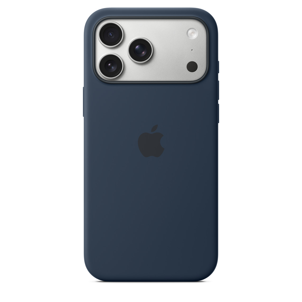 Apple iPhone 17 Pro Max Silicone Case with MagSafe Midnight - Image 2