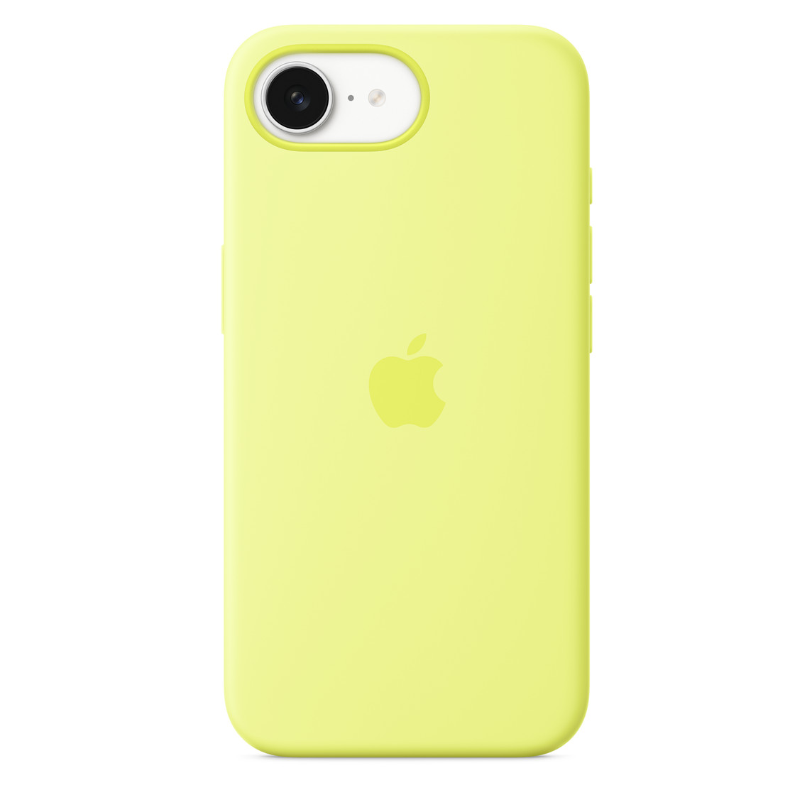 Apple iPhone 16e Silicone Case Neon Yellow