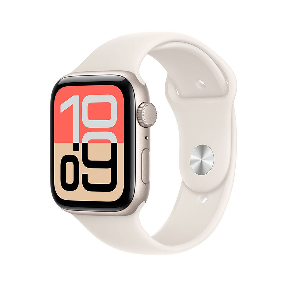 Apple Watch SE 3 GPS 40mm Starlight Aluminium Case with Starlight Sport Band S/M