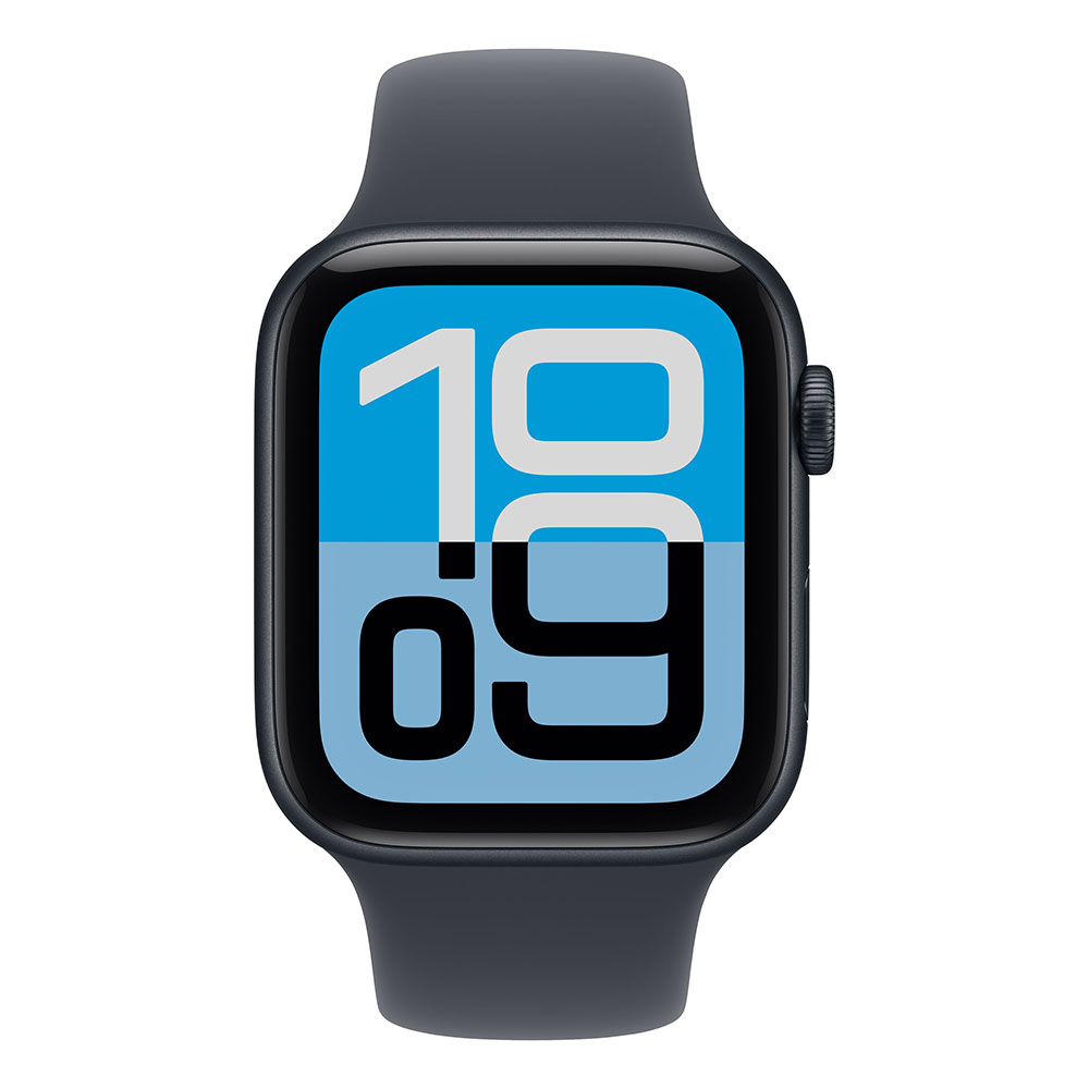 Apple Watch SE 3 GPS 44mm Midnight Aluminium Case with Midnight Sport Band M/L - Image 3