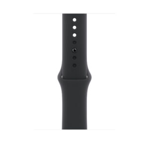 Apple Watch Series 11 GPS + Cellular 42mm Slate Titanium Case with Black Sport Band S/M