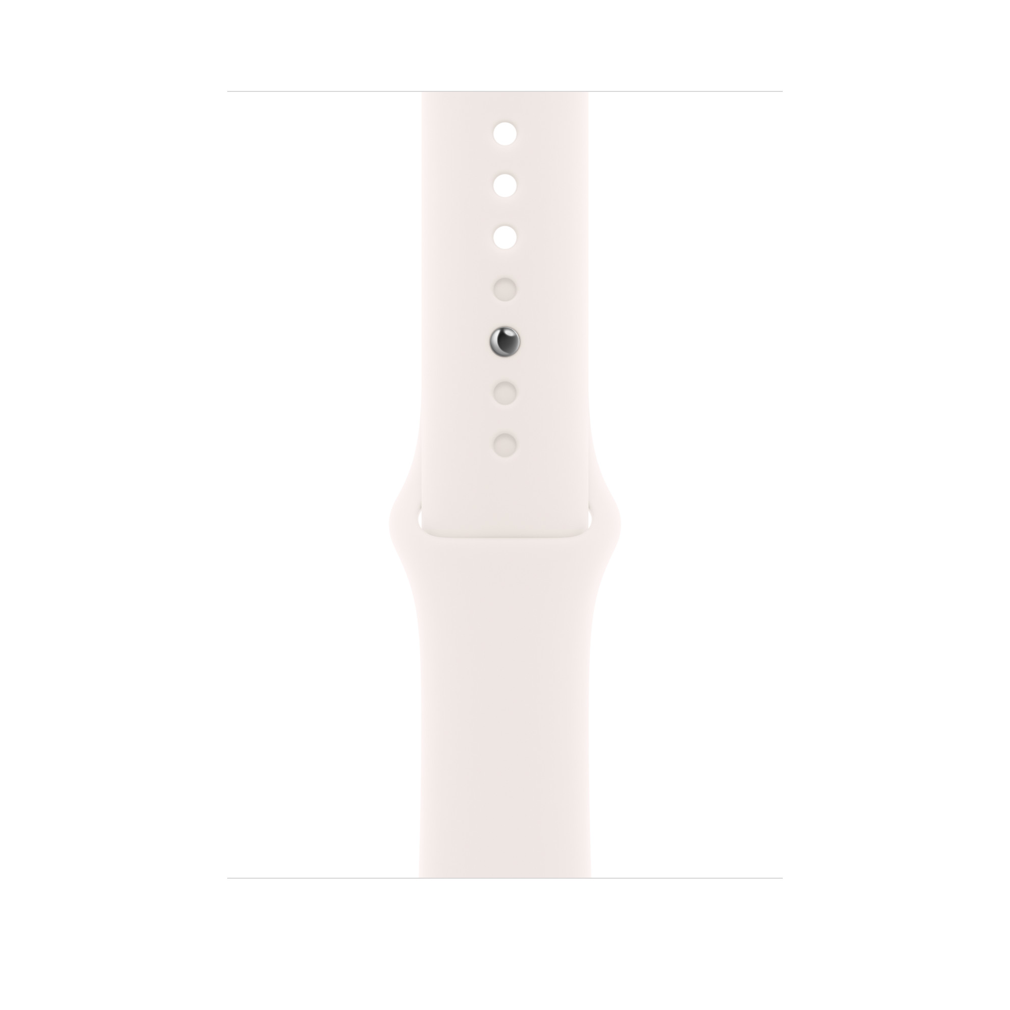 Apple Watch Series 11 GPS + Cellular 42mm Gold Titanium Case with Light Blush Sport Band S/M - Image 2