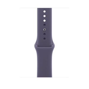 Apple Watch Series 11 GPS + Cellular 46mm Silver Aluminium Case with Purple Fog Sport Band M/L