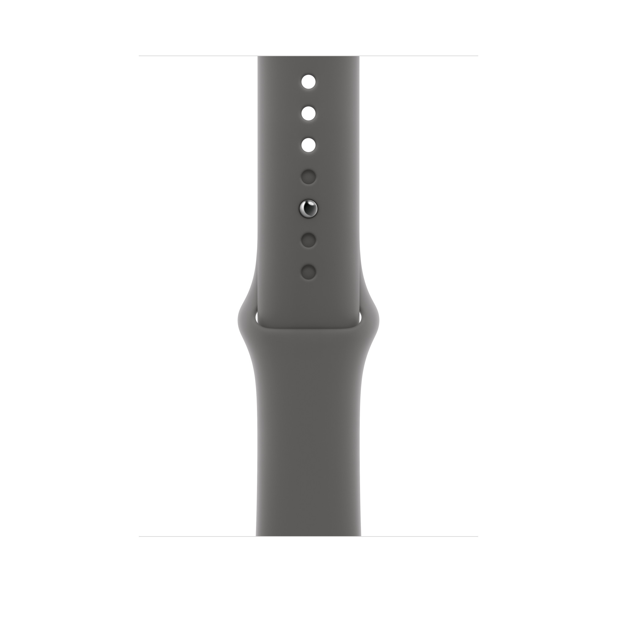 Apple Watch Series 11 GPS + Cellular 46mm Natural Titanium Case with Stone Grey Sport Band M/L - Image 3