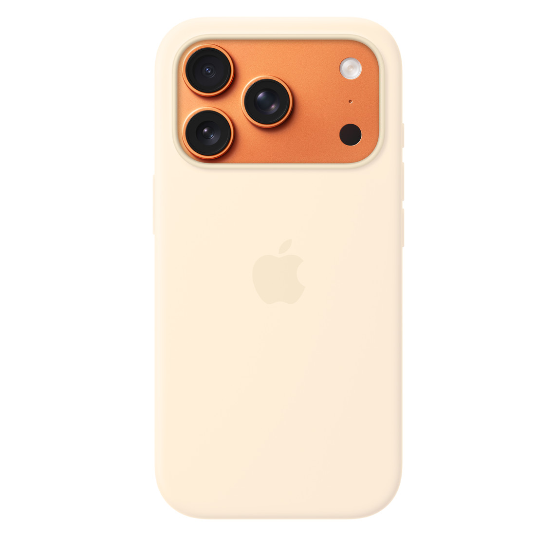 Apple iPhone 17 Pro Silicone Case with MagSafe Vanilla - Image 2