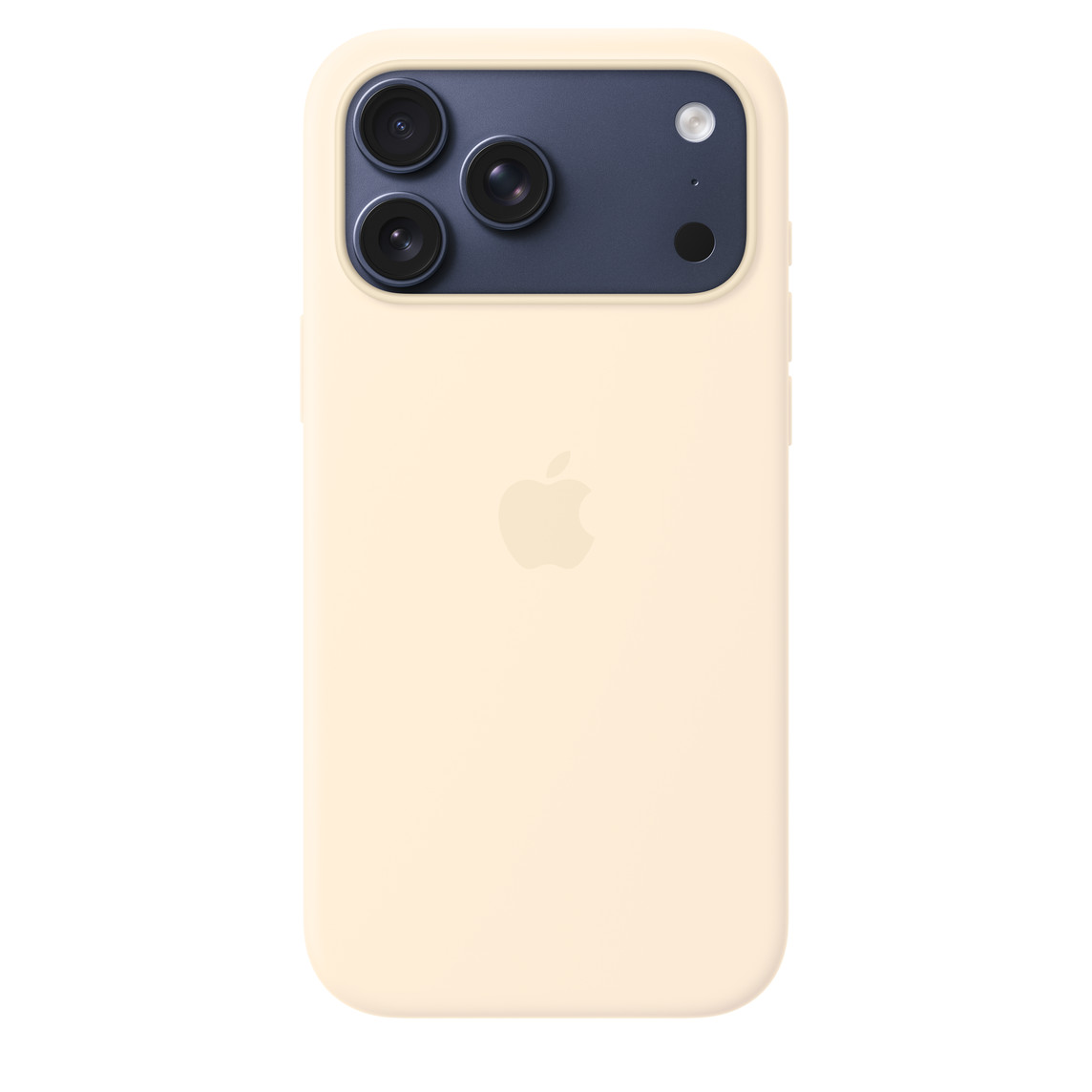 Apple iPhone 17 Pro Max Silicone Case with MagSafe Vanilla - Image 2