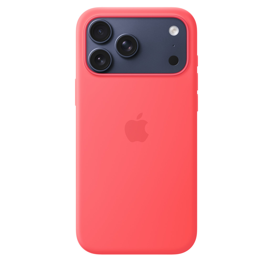 Apple iPhone 17 Pro Max Silicone Case with MagSafe Bright Guava - Image 2