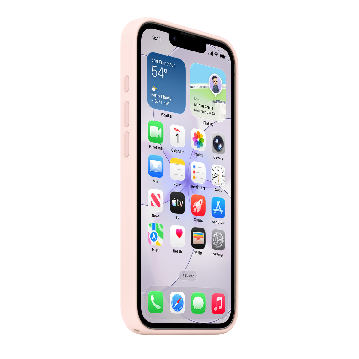 Apple iPhone 17e Silicone Case with MagSafe Soft Pink - Image 4