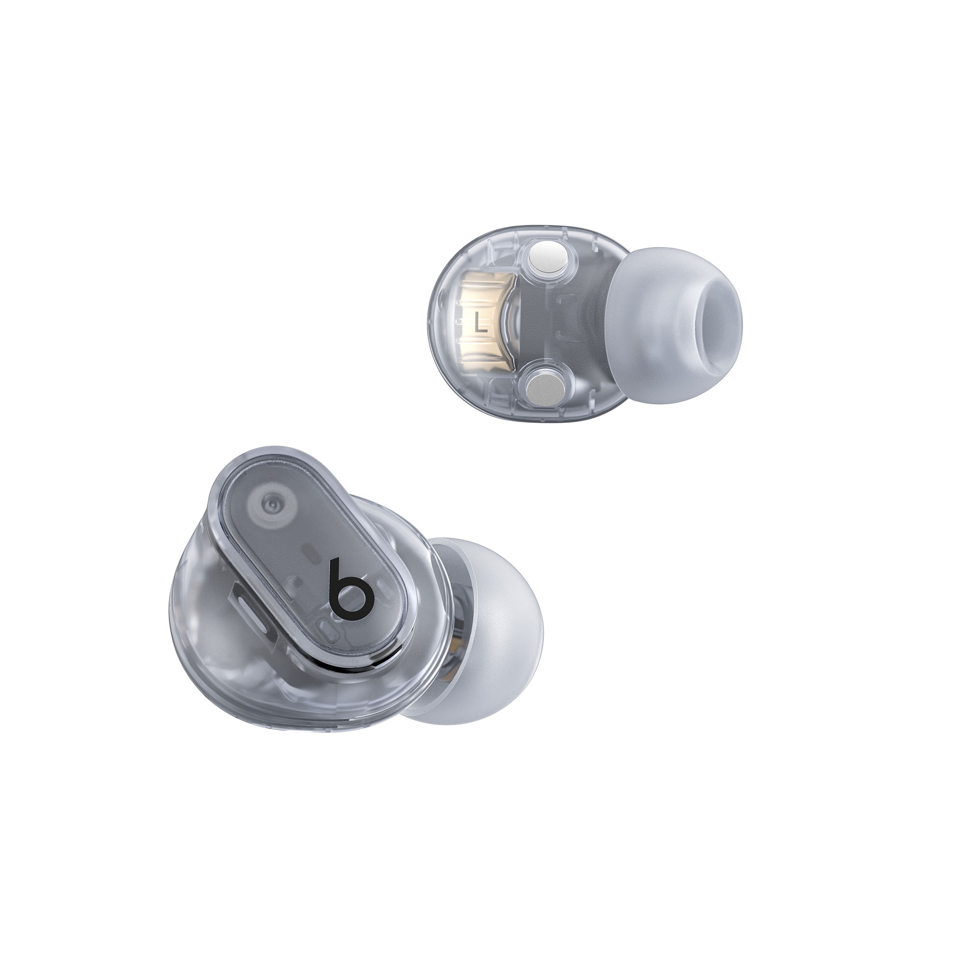 Beats Studio Buds+ True Wireless Noise Cancelling Earbuds Transparent - Image 3