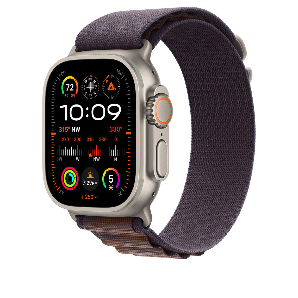 Apple Watch 49mm Indigo Alpine Loop Large - Image 4