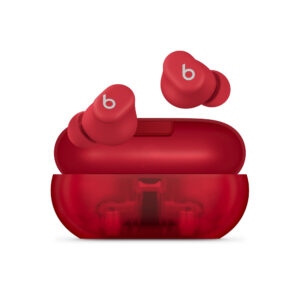 Beats Solo Buds True Wireless Earbuds Transparent Red