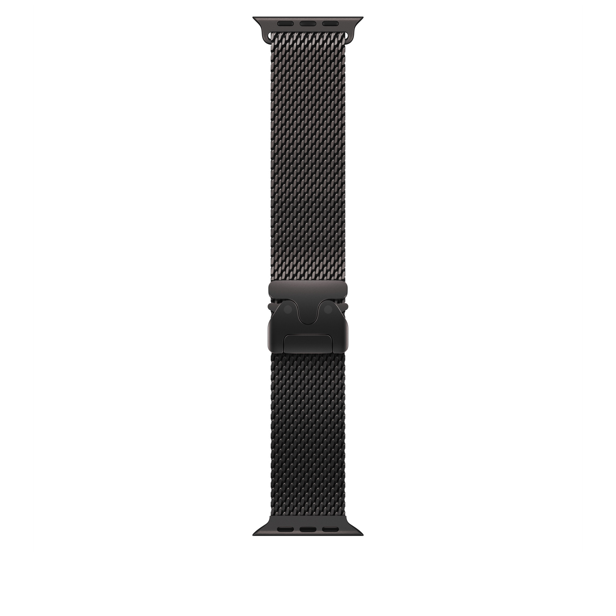 Apple Watch Ultra 2 Cellular 49mm Black Titanium Case with Black Titanium Milanese Loop Medium - Image 2