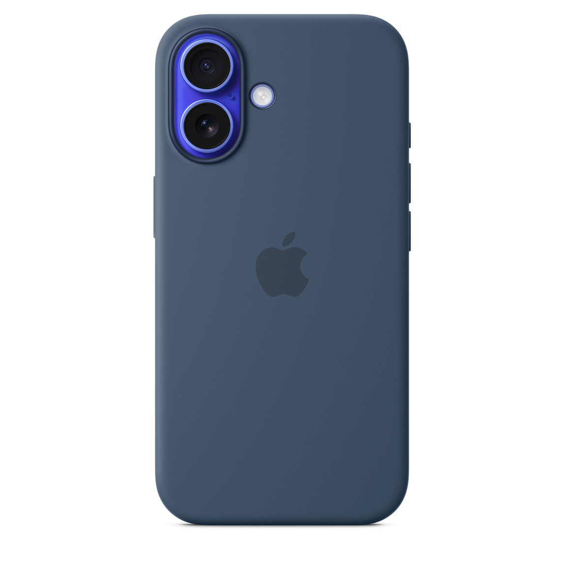 Apple iPhone 16 Silicone Case with MagSafe Denim