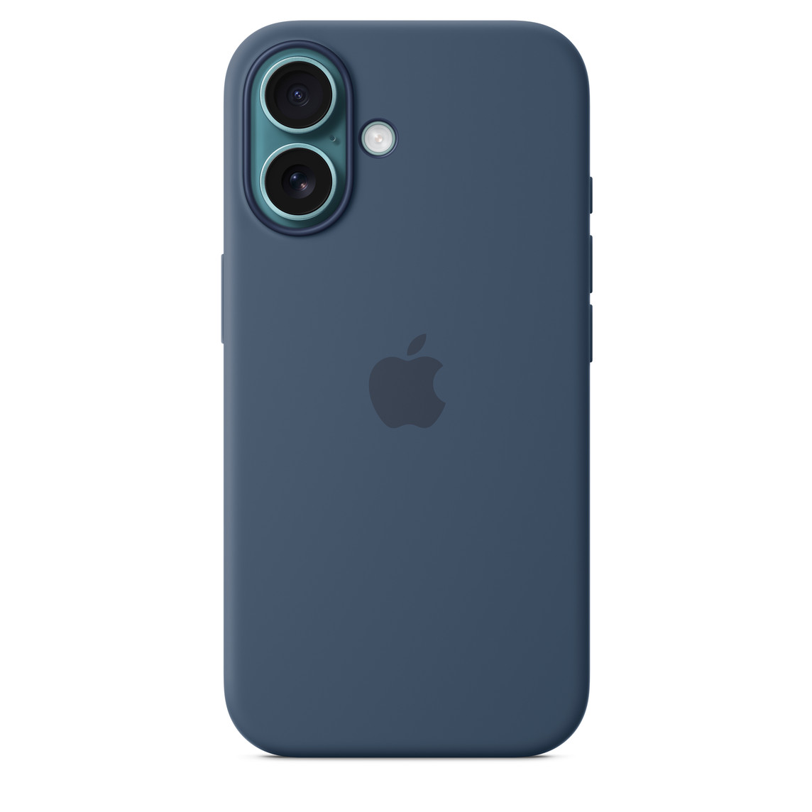 Apple iPhone 16 Silicone Case with MagSafe Denim - Image 5