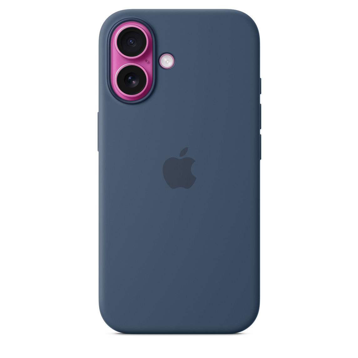 Apple iPhone 16 Silicone Case with MagSafe Denim - Image 6