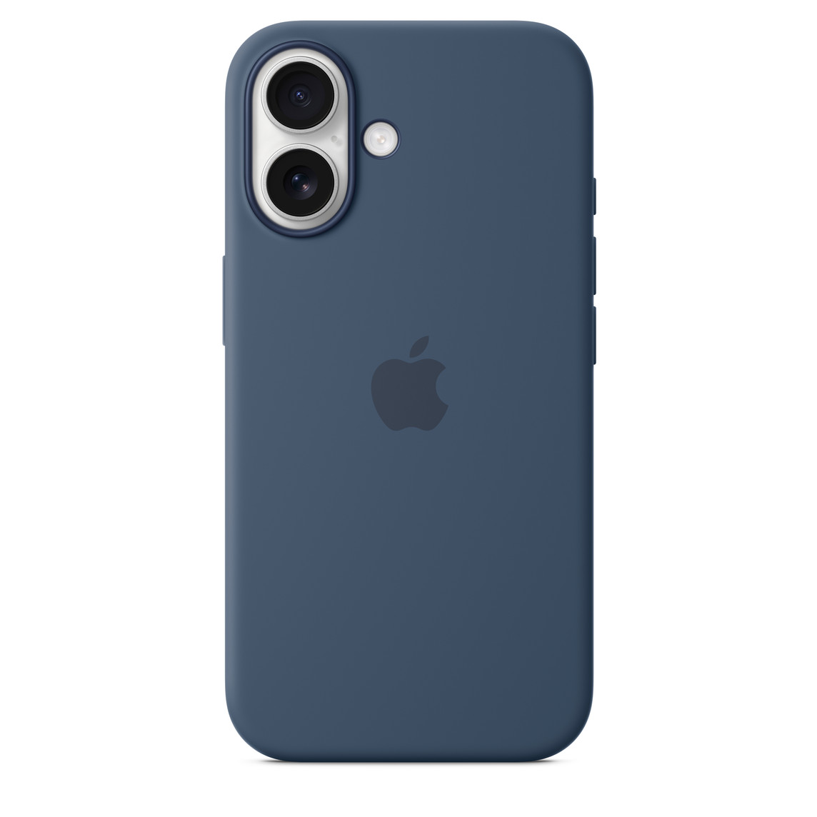 Apple iPhone 16 Silicone Case with MagSafe Denim - Image 2