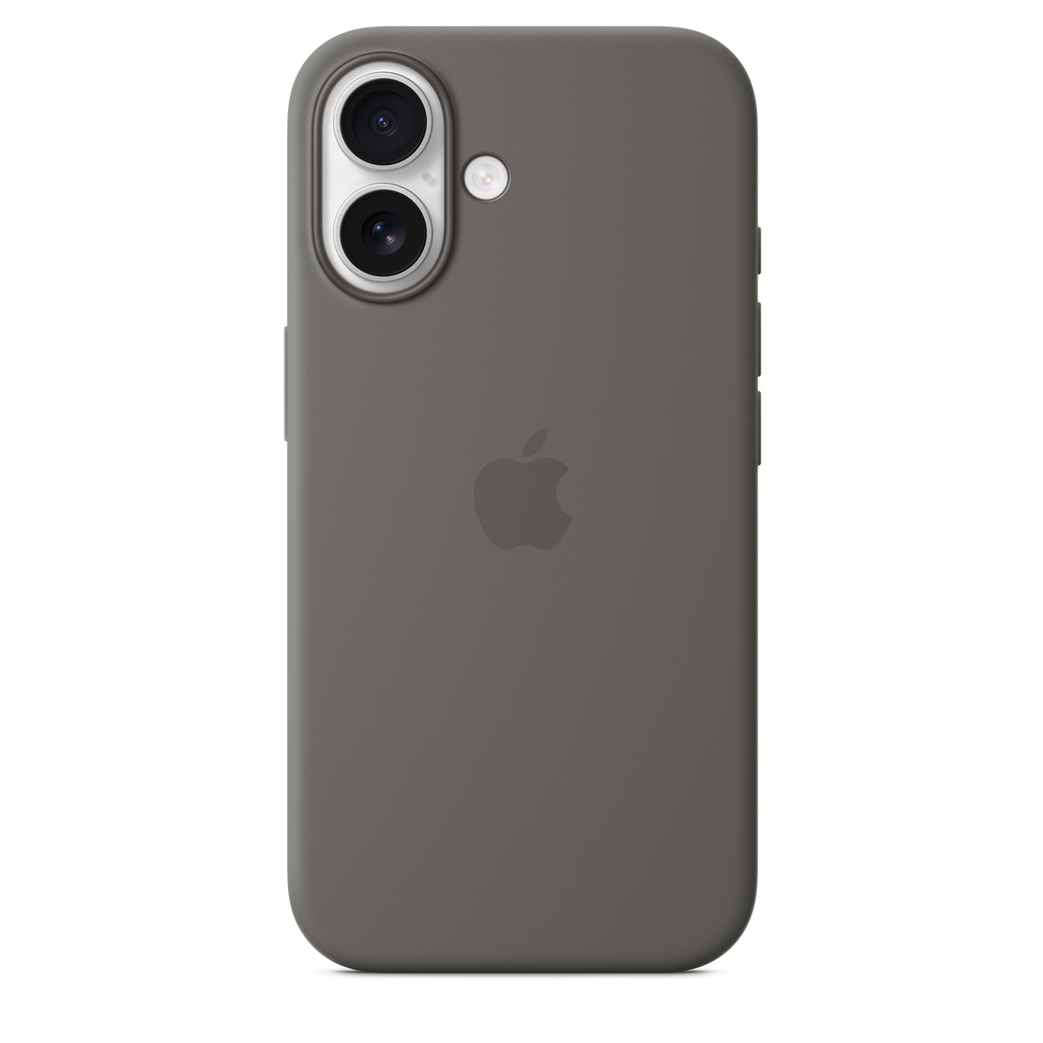 Apple iPhone 16 Silicone Case with MagSafe Stone Gray - Image 5