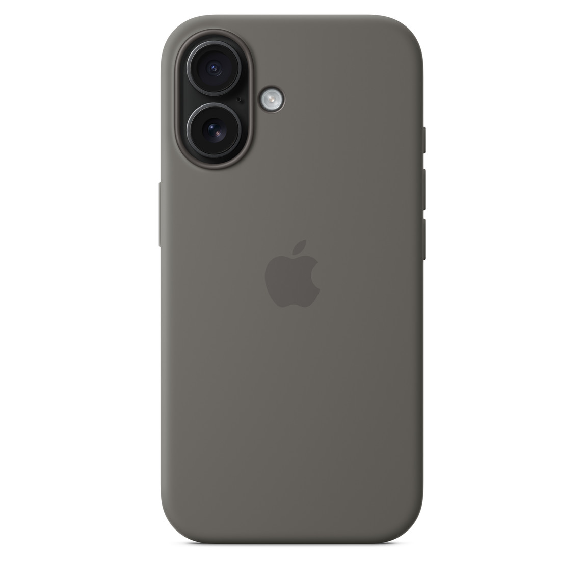 Apple iPhone 16 Silicone Case with MagSafe Stone Gray - Image 2