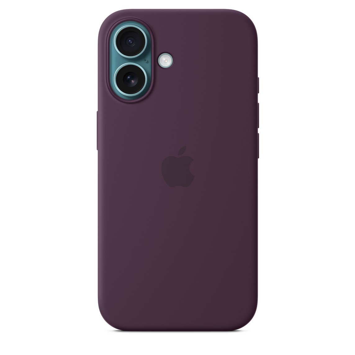 Apple iPhone 16 Silicone Case with MagSafe Plum - Image 2
