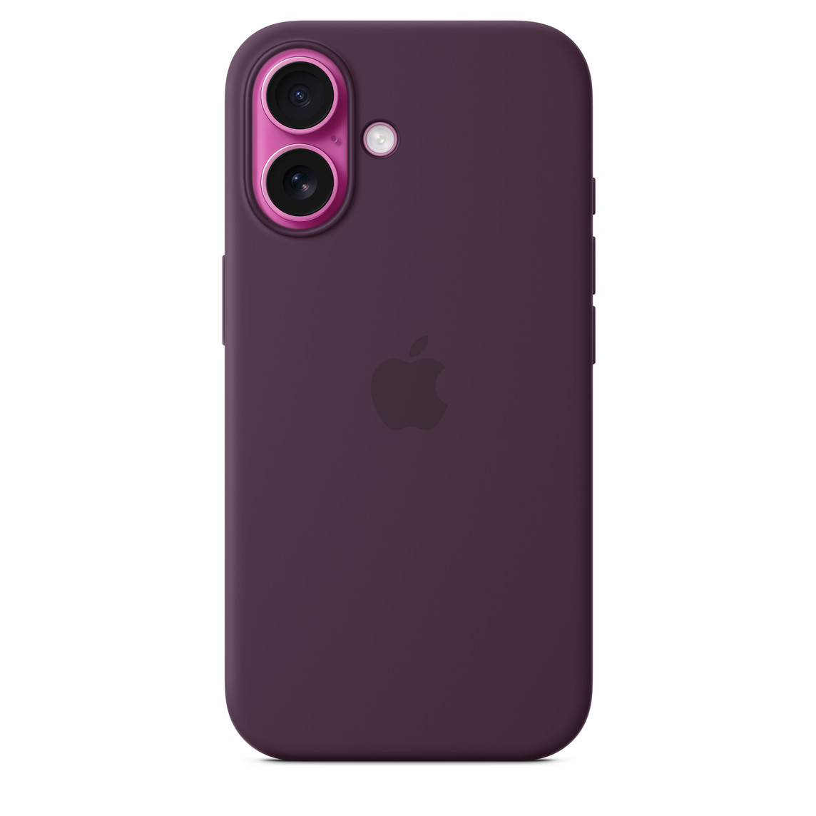 Apple iPhone 16 Silicone Case with MagSafe Plum - Image 5