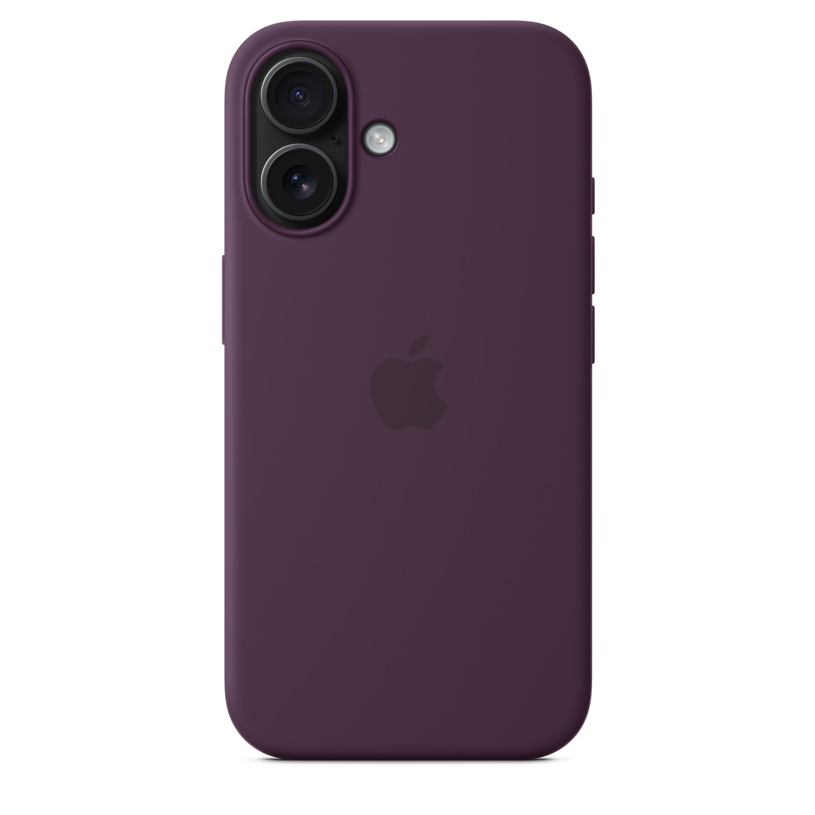 Apple iPhone 16 Silicone Case with MagSafe Plum - Image 3