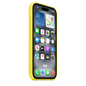 Apple iPhone 16 Silicone Case with MagSafe Star Fruit
