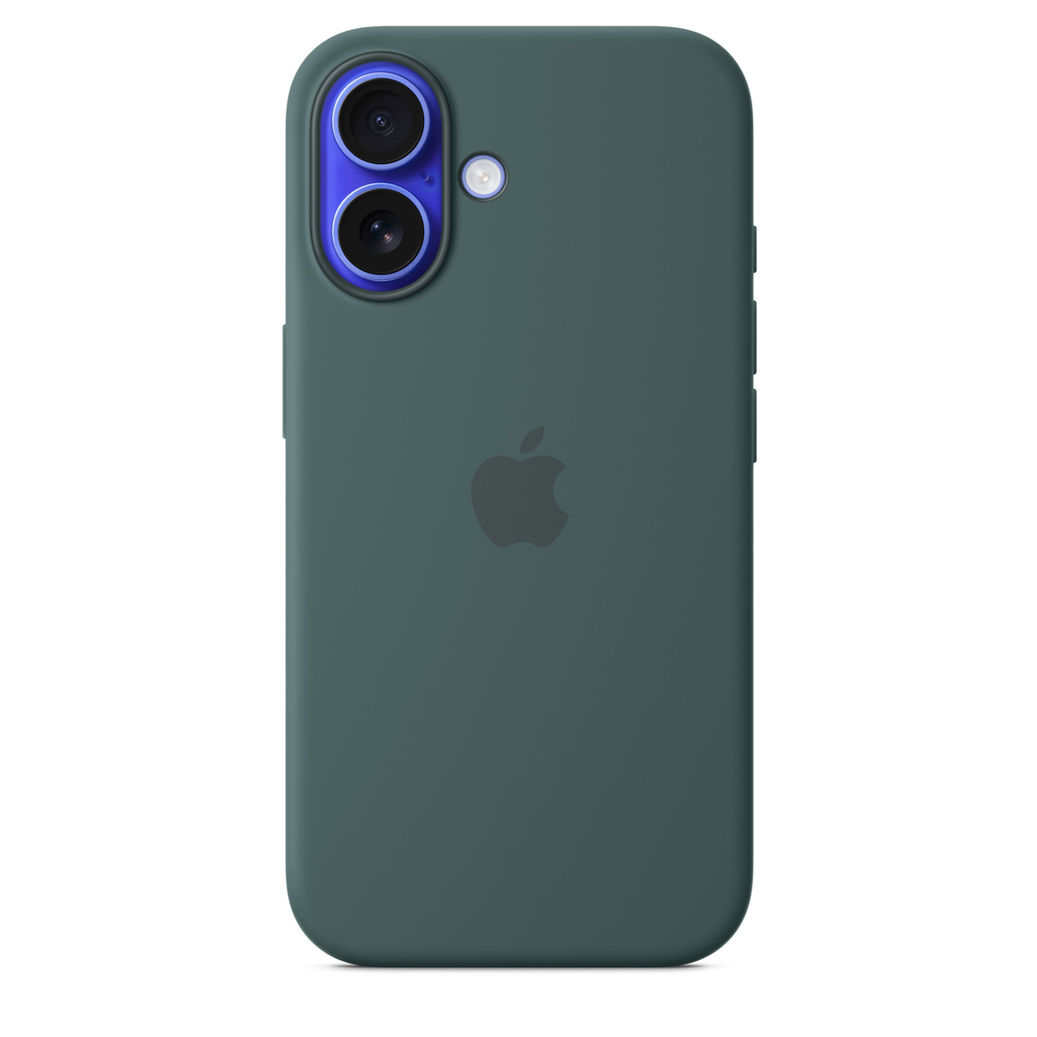 Apple iPhone 16 Silicone Case with MagSafe Lake Green