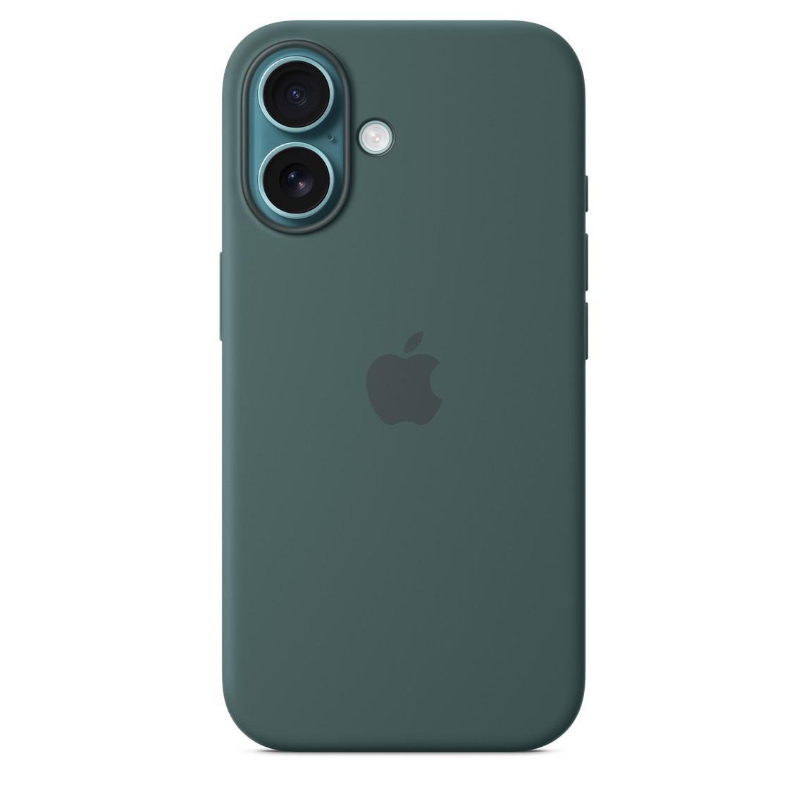 Apple iPhone 16 Silicone Case with MagSafe Lake Green - Image 3