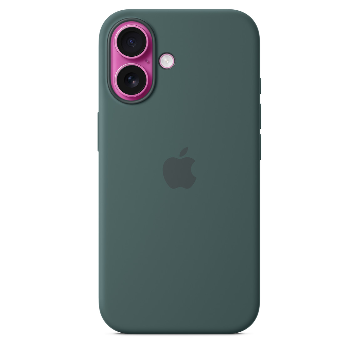 Apple iPhone 16 Silicone Case with MagSafe Lake Green - Image 5