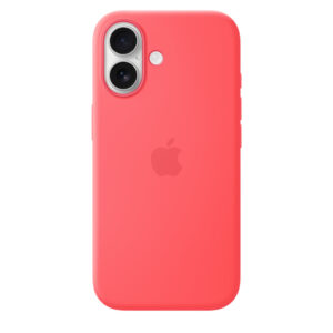 Apple iPhone 17 Silicone Case with MagSafe - Bright Guava