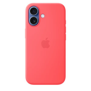 Apple iPhone 17 Silicone Case with MagSafe - Bright Guava