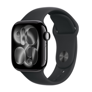 Apple Watch Series 11 Cellular 42mm Jet Black Aluminium Sport Band S/M