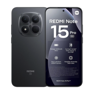 Xiaomi Redmi Note 15 Pro 5G 8GB RAM 512GB Black