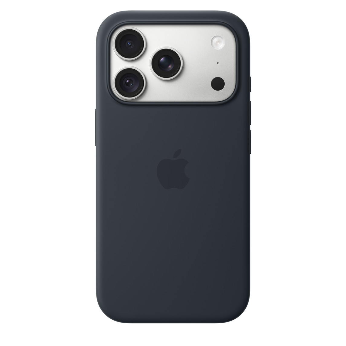 Apple iPhone 18 Pro Silicone Case with MagSafe - Navy Blue - Image 4