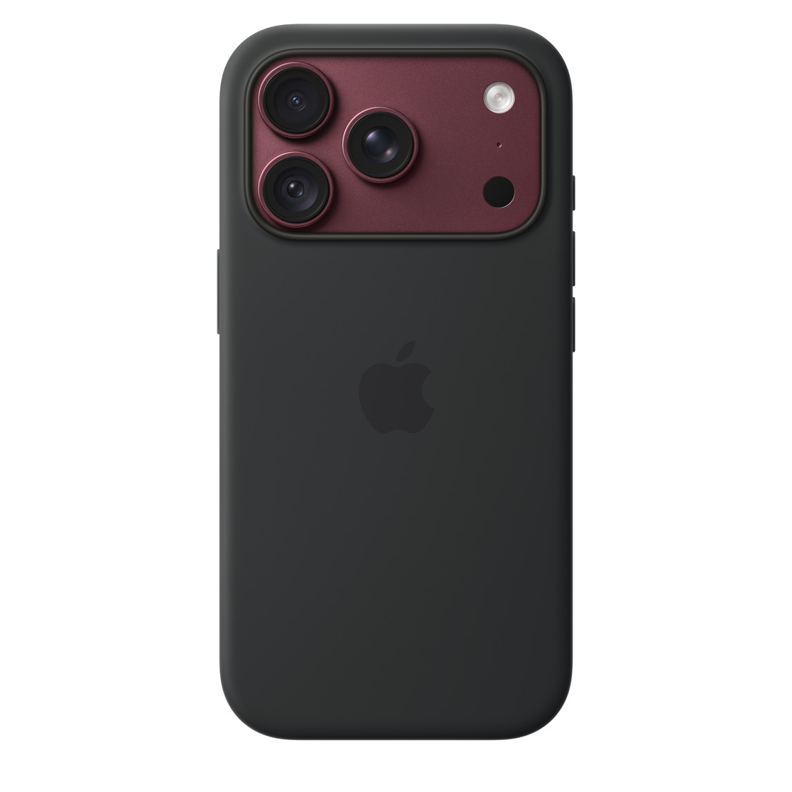 Apple iPhone 18 Pro Silicone Case with MagSafe - Black - Image 3
