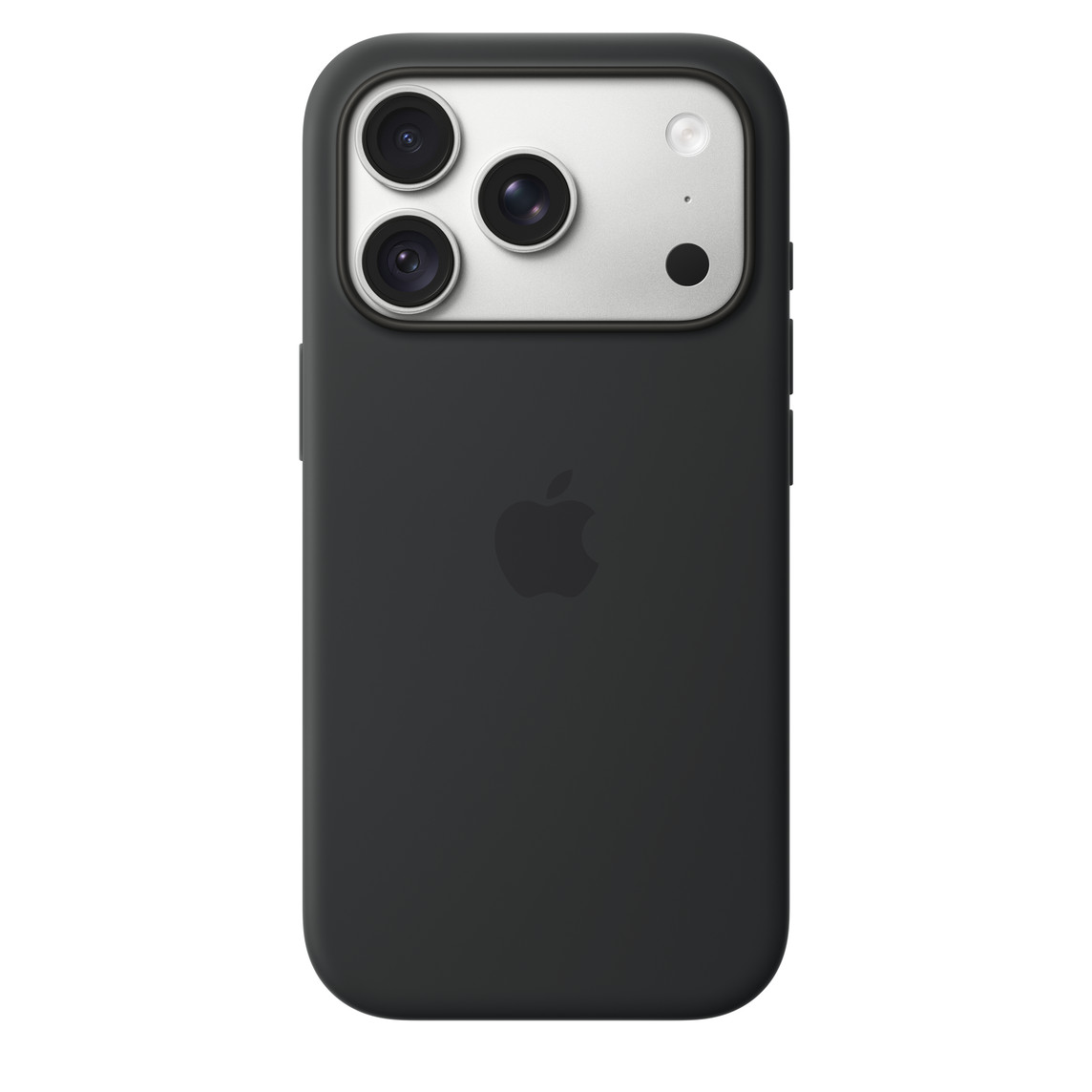Apple iPhone 18 Pro Silicone Case with MagSafe - Black - Image 4